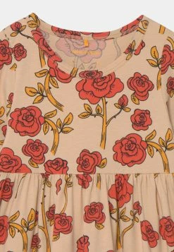 Mini Rodini ROSES DRESS - Jersey Dress - Red -Mini Rodini shop 00d60767b4dd469184a9588366861772