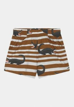 Mini Rodini CROCODILES - Shorts - Brown