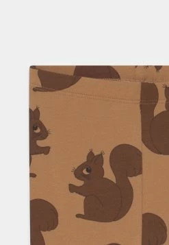 Mini Rodini SQUIRREL UNISEX - Leggings - Trousers - Brown -Mini Rodini shop 078464791e704745adaefa118eac0fd2