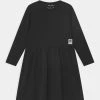 Mini Rodini DRESS - Jersey Dress - Black -Mini Rodini shop 08e932c5f67d437ebf2089ba909b64a2