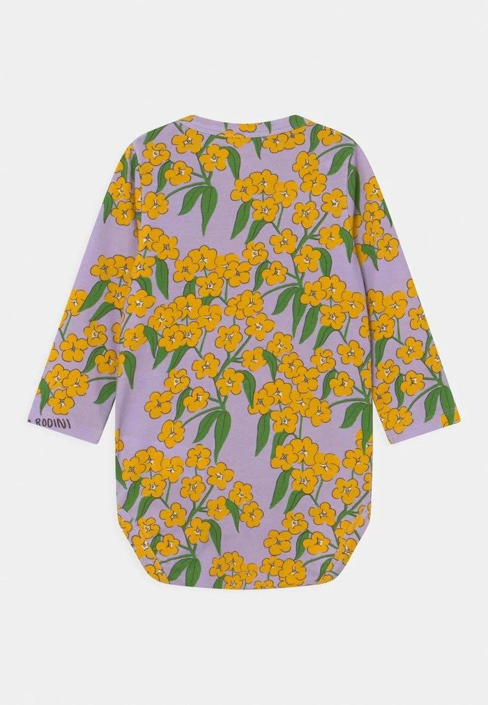 ALPINE FLOWERS - Body - purple Mini Rodini ALPINE FLOWERS - Body - Purple -Mini Rodini shop 097d4e5ca66e4d45a9c20482618d82b1