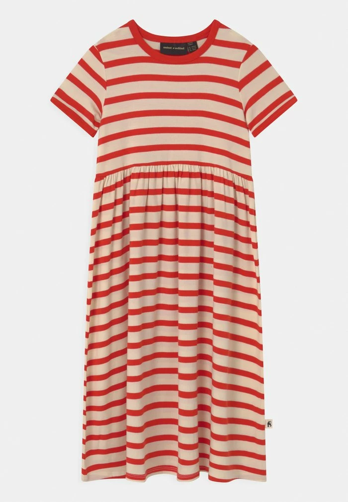 STRIPE - Jersey dress - red Mini Rodini STRIPE - Jersey Dress - Red -Mini Rodini shop 09f82da034b042949de16c314034e381