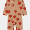 Mini Rodini HEARTS ONESIE - Jumpsuit - Beige -Mini Rodini shop 0a83433fb5aa46a2b6f6011d79d1303f