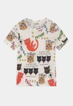 Mini Rodini CLAIRVOYANT CATS UNISEX - Print T-shirt - Multi