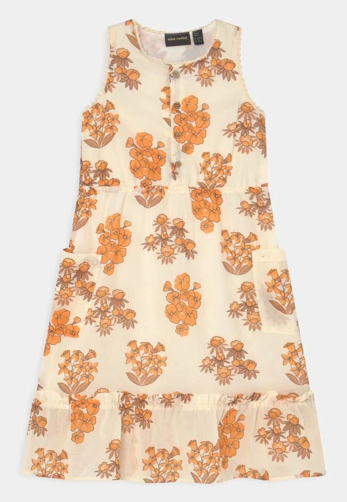 FLOWERS FLOUNCE DRESS - Shirt dress - beige Mini Rodini FLOWERS FLOUNCE DRESS - Shirt Dress - Beige -Mini Rodini shop 10888aa75fe8455ebec8506d7ac15638