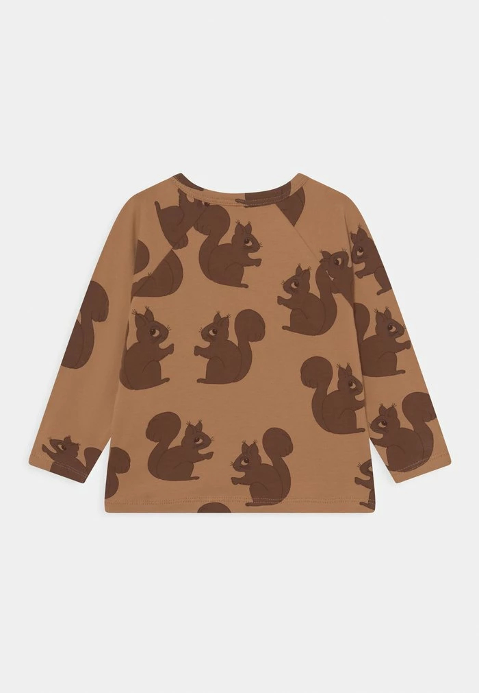 SQUIRREL RAGLAN TEE - Long sleeved top - brown Mini Rodini SQUIRREL RAGLAN TEE - Long Sleeved Top - Brown -Mini Rodini shop 11062270168d46cb9a3cfd9a878d73e0