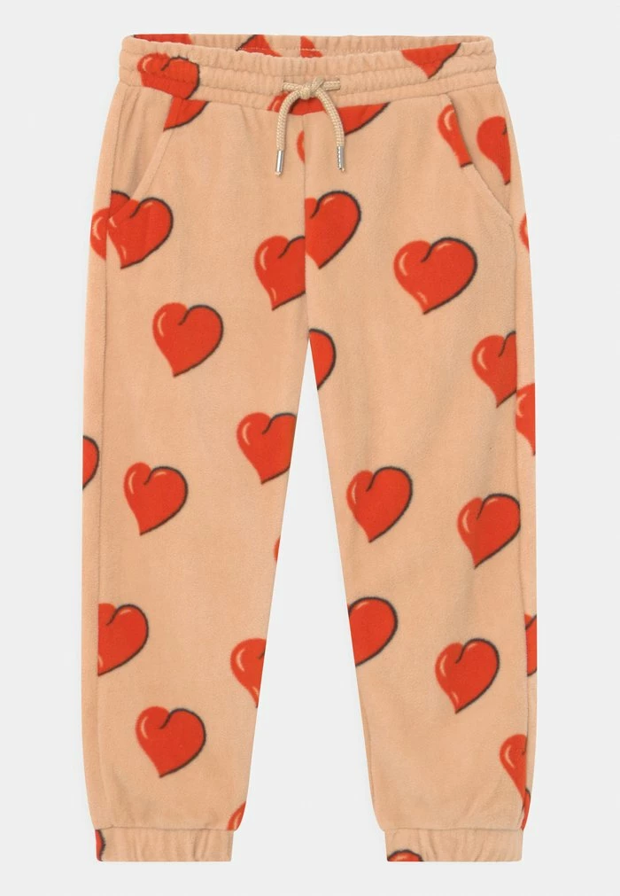 HEARTS TROUSERS - Tracksuit bottoms - beige Mini Rodini HEARTS TROUSERS - Tracksuit Bottoms - Beige -Mini Rodini shop 112743e26b8e44d396b9fecb61a47ab0