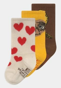 Mini Rodini E.T. 3 PACK UNISEX - Socks - Yellow