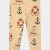 Mini Rodini LIGHTHOUSE UNISEX - Leggings - Trousers - Yellow -Mini Rodini shop 15d66dabe0a64a34a34fc85dd1cbc695