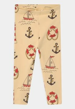 Mini Rodini LIGHTHOUSE UNISEX - Leggings - Trousers - Yellow