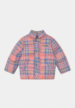 Mini Rodini CHECK PUFFER - Winter Jacket - Pink