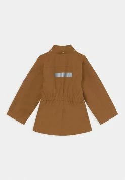 Mini Rodini UNISEX - Waterproof Jacket - Brown -Mini Rodini shop 170e9ab055c0413c9b7811cb85394f1e
