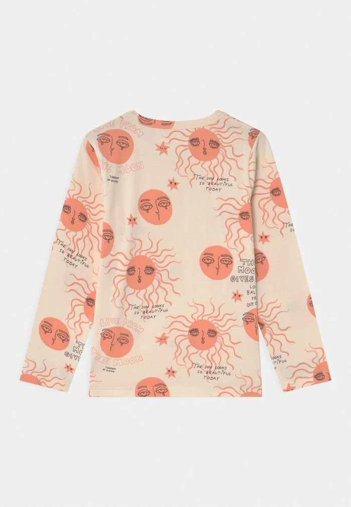 MOON AND SUN TEE UNISEX - Long sleeved top - pink Mini Rodini MOON AND SUN TEE UNISEX - Long Sleeved Top - Pink -Mini Rodini shop 1720b33a1c2049faab58fa76085ad0af