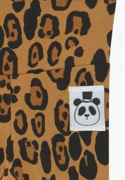 Mini Rodini BABY BASIC LEOPARD - Leggings - Trousers - Beige -Mini Rodini shop 18b1e323a2184679b6c95fe5bcb7cfe7
