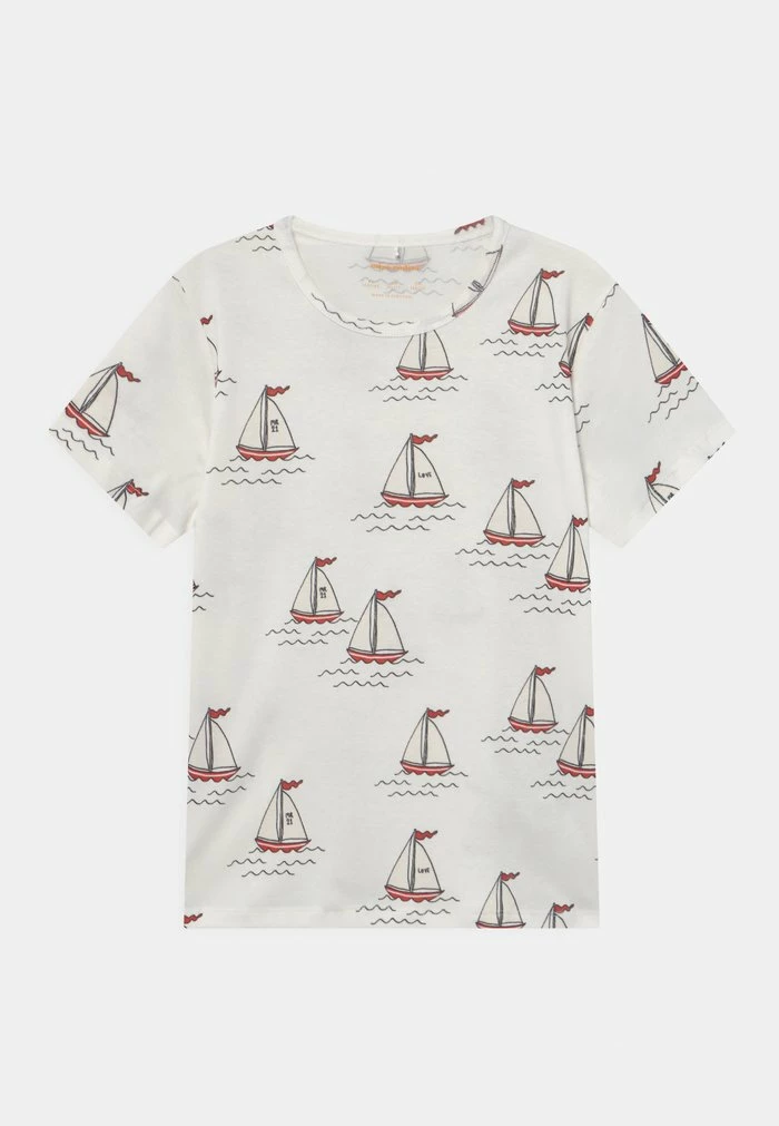 SAILING BOATS TEE UNISEX - Print T-shirt - white Mini Rodini SAILING BOATS TEE UNISEX - Print T-shirt - White -Mini Rodini shop 1d593798f17747f5908debc01caa1283