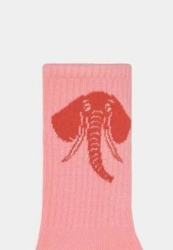 Mini Rodini ELEPHANT 2 PACK UNISEX - Socks - Pink -Mini Rodini shop 1e2a408d40374e5494c3825bf79fb1d4