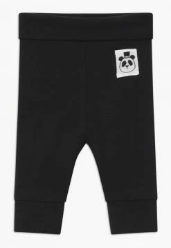 Mini Rodini BABY BASIC - Leggings - Trousers - Black