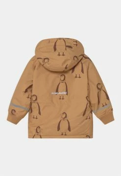 Mini Rodini PENGUIN UNISEX - Winter Coat - Beige -Mini Rodini shop 255a915990e149849b3693292487d31c
