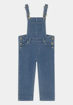 Mini Rodini DUNGAREES UNISEX - Dungarees - Blue