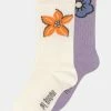 Mini Rodini FLOWER 2 PACK UNISEX - Socks - Purple 1 Mini Rodini FLOWER 2 PACK UNISEX - Socks - Purple -Mini Rodini shop 26513d263f2d4423aa97dae0e7306b68
