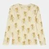 Mini Rodini WINTERFLOWERS TEE UNISEX - Long Sleeved Top - Yellow -Mini Rodini shop 2c6ac461a23245238e3c549b1e61b6a1