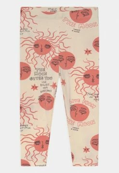 Mini Rodini MOON AND SUN UNISEX - Leggings - Trousers - Pink
