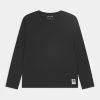 Mini Rodini BASIC TEE UNISEX - Long Sleeved Top - Black -Mini Rodini shop 2edf6387a1504e22b4902d2a718439c6