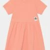 Mini Rodini SOLID DRESS - Jersey Dress - Pink -Mini Rodini shop 30d11bdaba6a40e2888f316c2de8acec