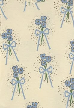 Mini Rodini WINTERFLOWERS UNISEX - Body - Blue Denim/white -Mini Rodini shop 32dfe37ccb494579be124e32919ff0d1