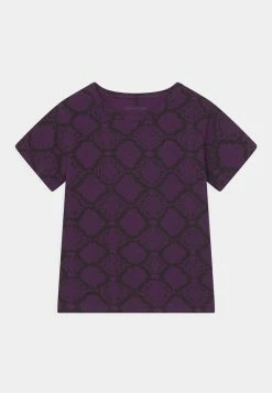 Mini Rodini SNAKESKIN TEE - Print T-shirt - Purple