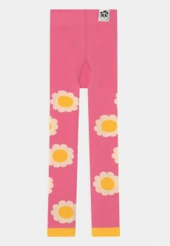 Mini Rodini MR FLOWER - Leggings - Stockings - Pink