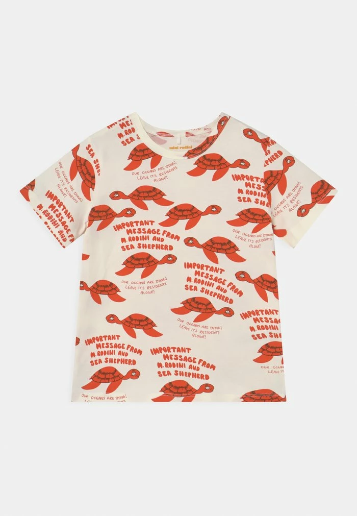 TURTLE TEE UNISEX - Print T-shirt - red Mini Rodini TURTLE TEE UNISEX - Print T-shirt - Red -Mini Rodini shop 3e5601215f7d44c8bfd98a455203a3a4