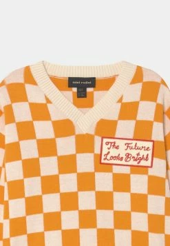 Mini Rodini CHESS CHECK - Jumper - Orange -Mini Rodini shop 3ed172e6907a45209d75fd80f6081f75
