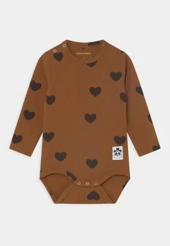 Mini Rodini BASIC HEARTS UNISEX - Body - Brown
