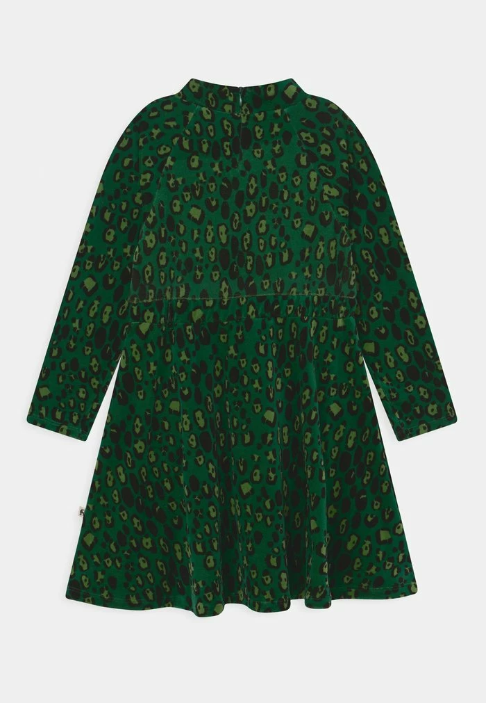 LEOPARD DRESS - Day dress - green Mini Rodini LEOPARD DRESS - Day Dress - Green -Mini Rodini shop 4252e3cebf1b40f9a1e1aba711706639