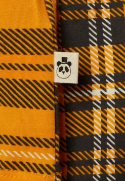 Mini Rodini CHECK - Long Sleeved Top - Yellow -Mini Rodini shop 47fb0a47552b40cbaaef53b6d8df65d1