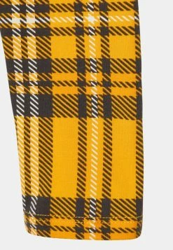 Mini Rodini CHECK - Leggings - Trousers - Yellow -Mini Rodini shop 482ecb11579f4a24898c228a94a40e32