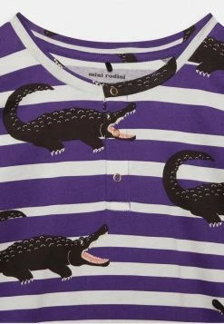 Mini Rodini CROCODILES AOP GRANDPA - Long Sleeved Top - Purple -Mini Rodini shop 486add529f194dc883ac0ed957be4d4b