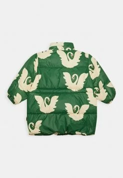 Mini Rodini SWAN HEAVY PUFFER UNISEX - Winter Coat - Green 4 Mini Rodini SWAN HEAVY PUFFER UNISEX - Winter Coat - Green -Mini Rodini shop 4afc8ae1e00148b691ed13daacdb5c5d