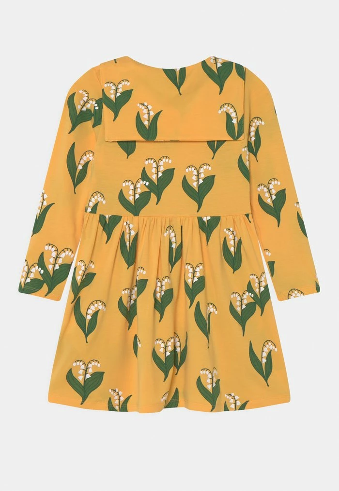 VALLEY DRESS - Jersey dress - yellow Mini Rodini VALLEY DRESS - Jersey Dress - Yellow -Mini Rodini shop 4dda2864507643609048476a826248c1