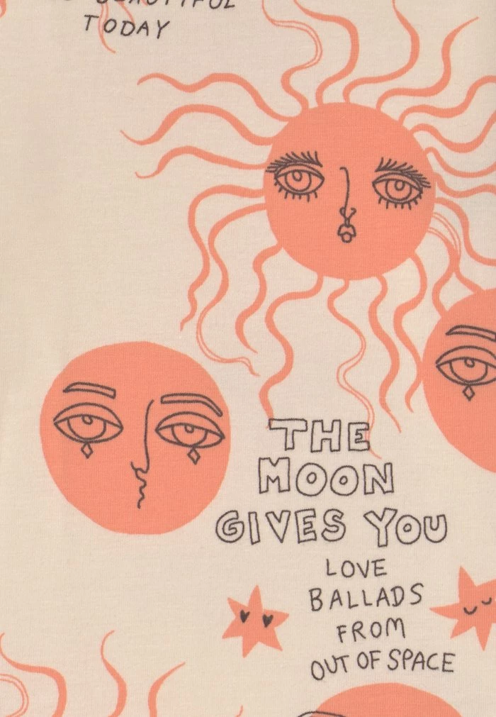 MOON AND SUN TEE UNISEX - Long sleeved top - pink Mini Rodini MOON AND SUN TEE UNISEX - Long Sleeved Top - Pink -Mini Rodini shop 53088e01d31446f99210c99bdd5795fb