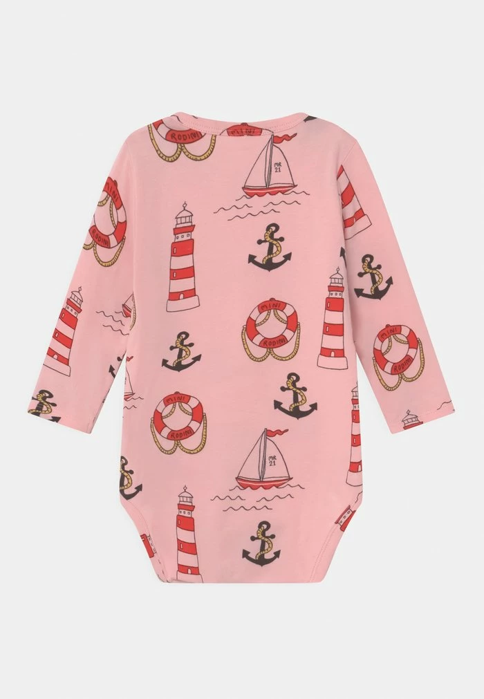 LIGHTHOUSE UNISEX - Body - pink Mini Rodini LIGHTHOUSE UNISEX - Body - Pink -Mini Rodini shop 542730194e7d407ea80ce97dffa92b98