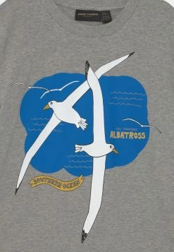 Mini Rodini ALBATROSS TEE UNISEX - Print T-shirt - Grey Melange 4 Mini Rodini ALBATROSS TEE UNISEX - Print T-shirt - Grey Melange -Mini Rodini shop 54a301ce6c194d8db5fabb9b505e27be