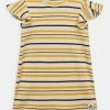 Mini Rodini STRIPE RIB WING - Day Dress - Yellow