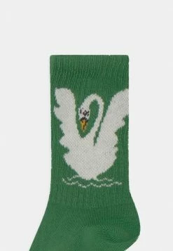 Mini Rodini HORSESHOE UNISEX 3 PACK - Socks - Beige White Green -Mini Rodini shop 5aae49a9469b49508b8037c3d514de3a