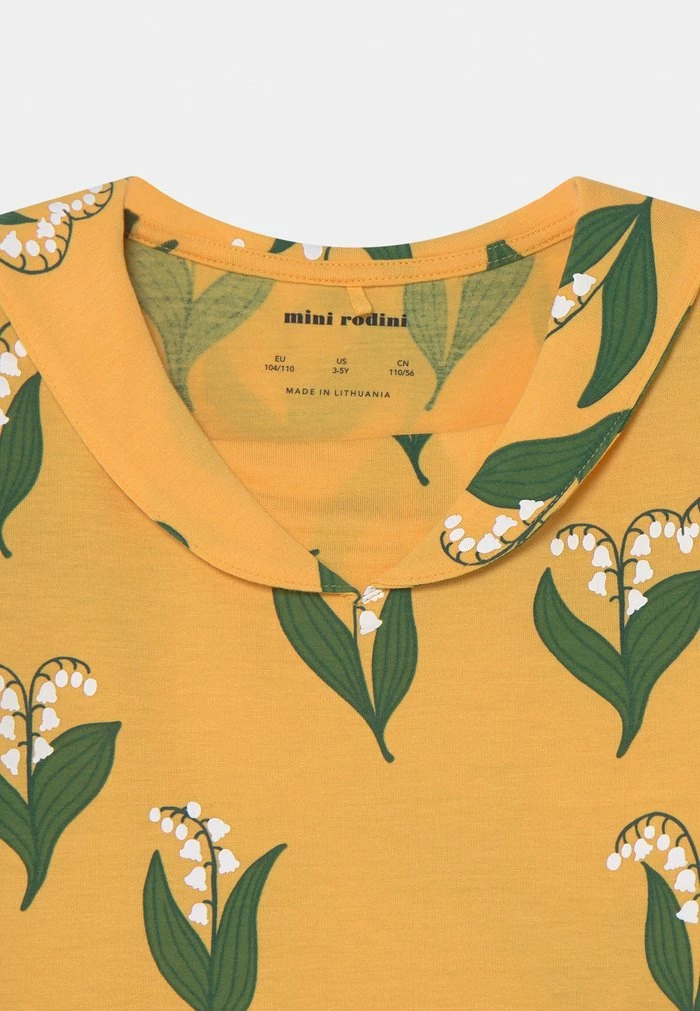 VALLEY DRESS - Jersey dress - yellow Mini Rodini VALLEY DRESS - Jersey Dress - Yellow -Mini Rodini shop 5ad312c57ac14454a6042db7e971e431