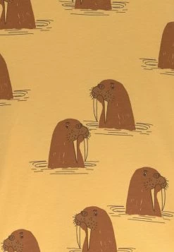Mini Rodini WALRUS TEE UNISEX - Print T-shirt - Yellow 4 Mini Rodini WALRUS TEE UNISEX - Print T-shirt - Yellow -Mini Rodini shop 5af36c293ea547c0a363c1460e1eb1b2