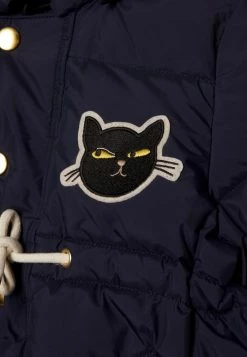 Mini Rodini CAT PATCH PUFFER UNISEX - Winter Jacket - Navy -Mini Rodini shop 5afd1c52569541da8d59718ec77be7b1