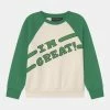 Mini Rodini I AM GREAT UNISEX - Sweatshirt - Green 2 Mini Rodini I AM GREAT UNISEX - Sweatshirt - Green -Mini Rodini shop 611d6c1ac22a44bab0470a078a677a36