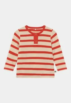 Mini Rodini STRIPE GRANDPA UNISEX - Long Sleeved Top - Red